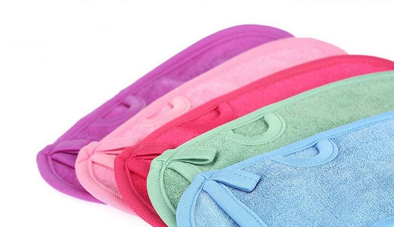 Elandy 3PCS Adult Bathing Gloves Mitts Shower Bathroom Skin Face Body Wash Massage Loofah Scrub Spa Mitt(Color Random) - Image 4